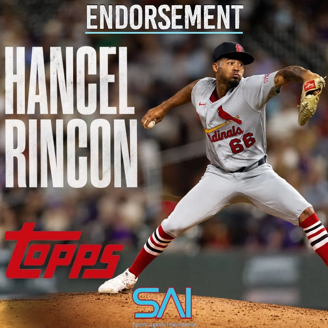 Congratulations to Hancel Rincon on signing an endorsement deal with Topps