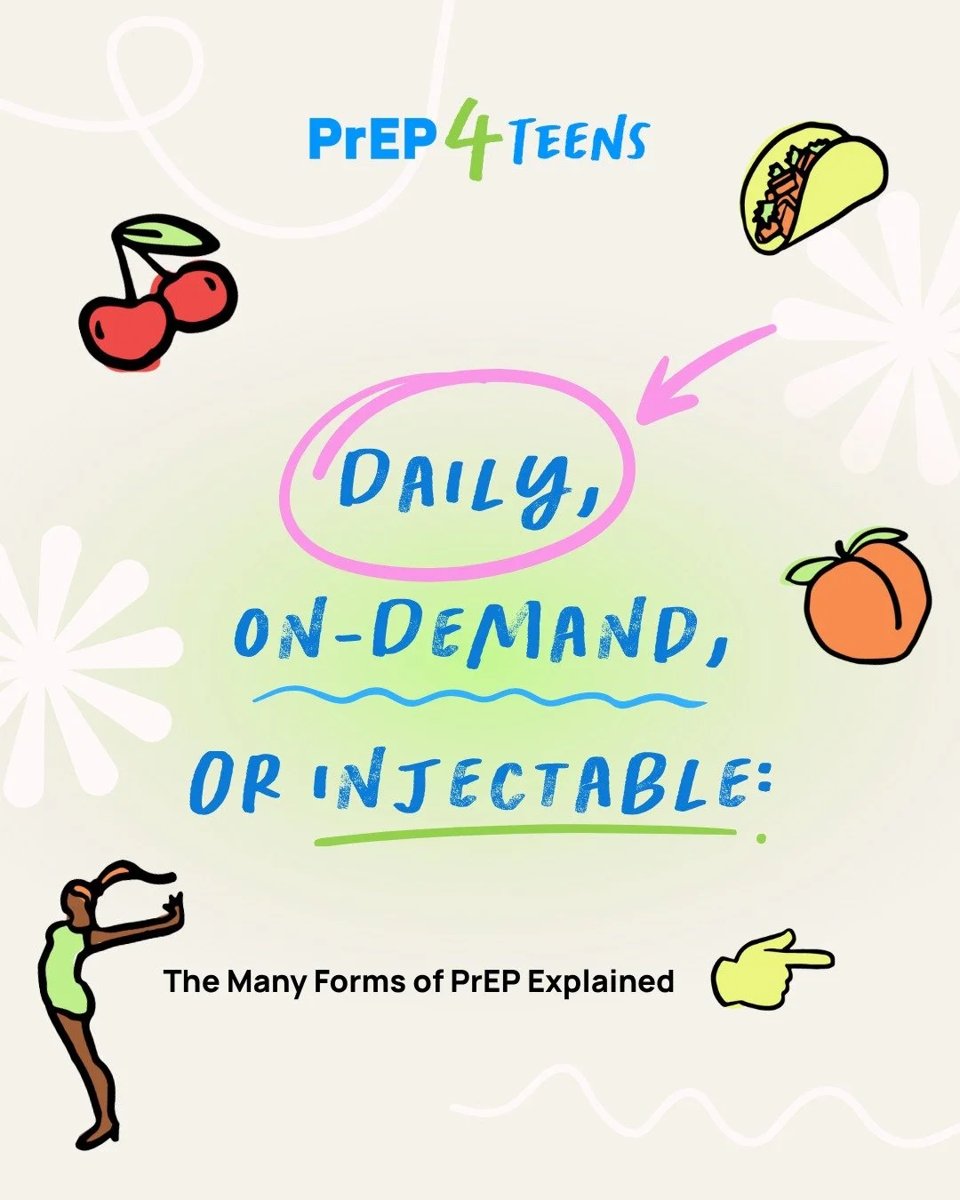 There’s no one-size-fits-all when it comes to HIV prevention! Whether you prefer a daily pill, on-demand dosing, or an injection every few months, there’s an option that can fit your life. Learn more about each type of PrEP and which one