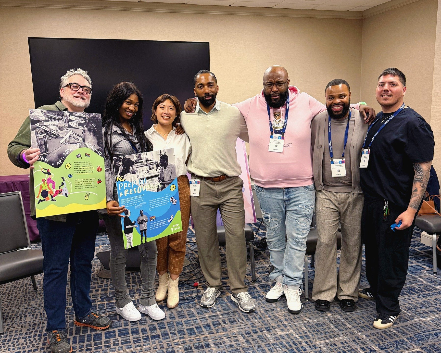 Huge shoutout to our team for showing up and out at the Biomedical Summit! PrEP4Teens was in the building, sharing real strategies, stories, and tools to help providers better connect with young people around HIV prevention and care. From our panel t