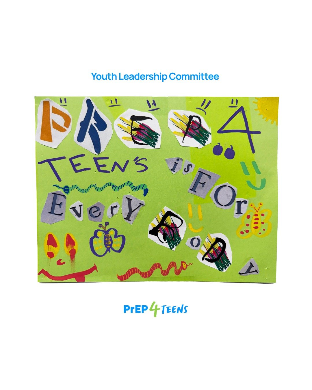 This spring, PrEP4Teens Youth Leadership Committee members used art to make health education and HIV awareness feel more personal and accessible. Join us for their art showcase this Friday to see more, and how young people are turning what they&rsquo
