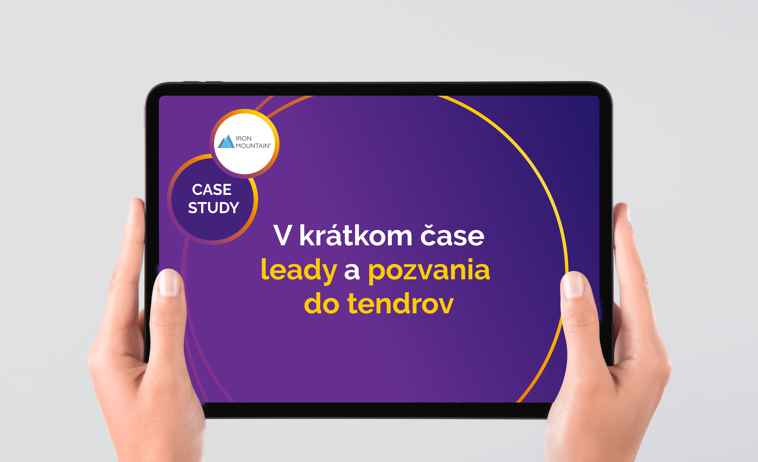 V krátkom čase leady a pozvania do tendrov pre spoločnosť Iron Mountain