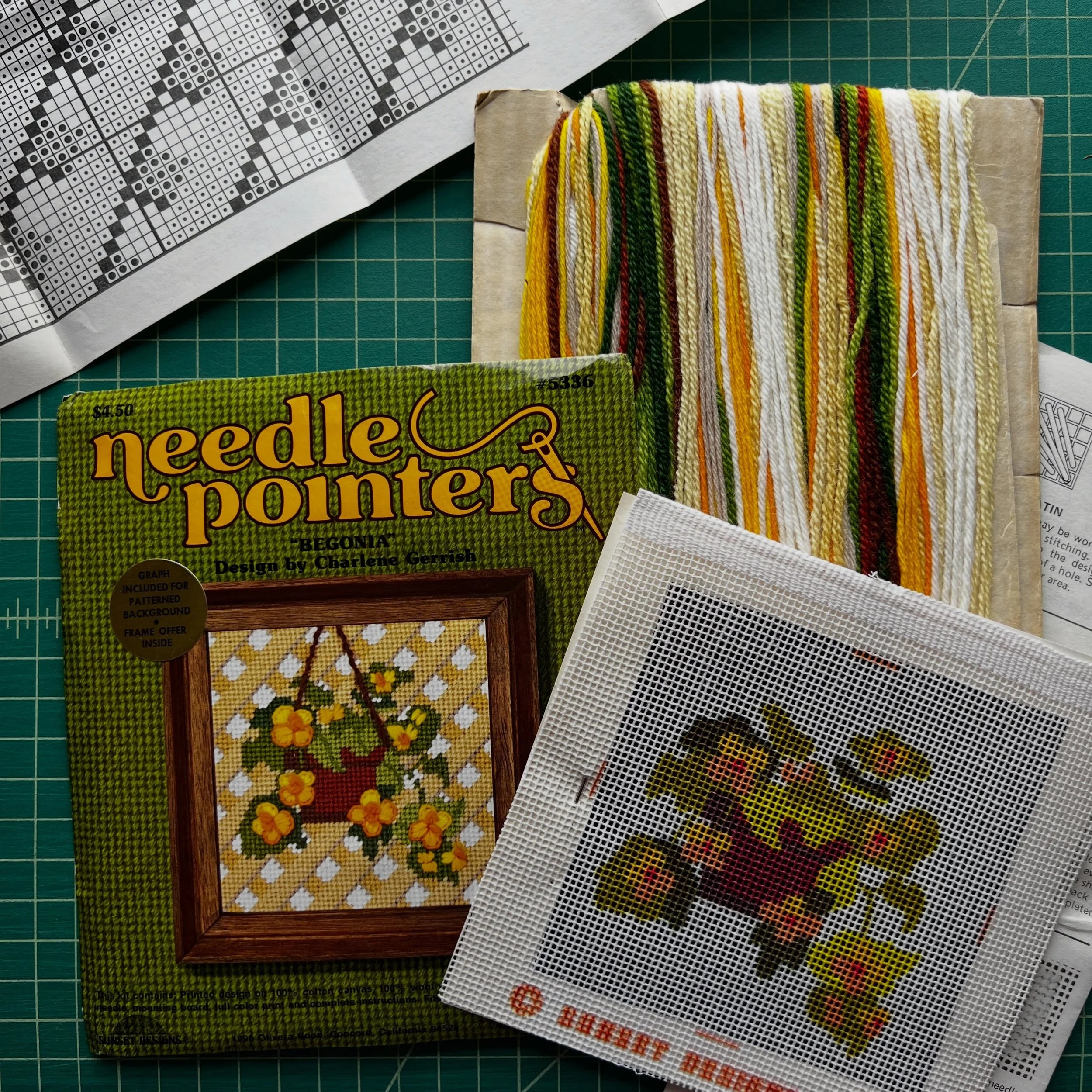 Added a few vintage crafting kits to Brandi Floss Shop this week. I have a little something for every fiber artist: cross stitch, embroidery, latch hook, and needlepoint! ✨ brandifloss.etsy.com

I picked these kits because they all feature some of my