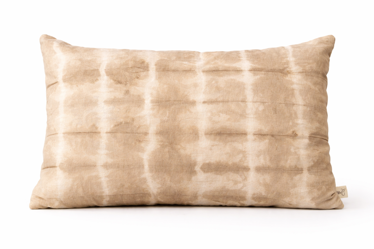 "Oia" Naturally Dyed Shibori Cotton Cushion