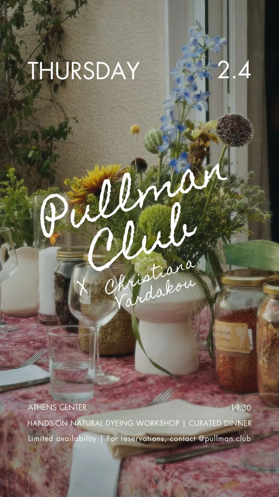 Pullman Club X Christiana Vardakou