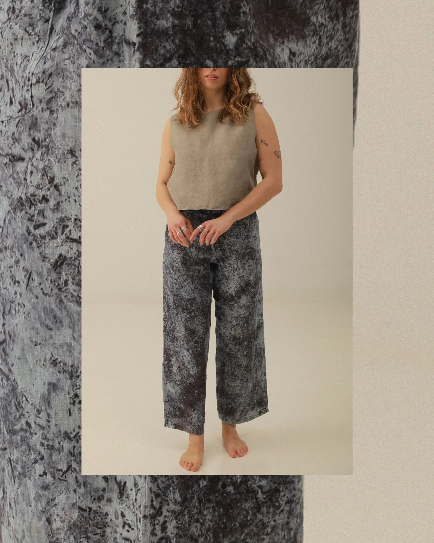 Some of my favourite pieces already found a home ❤️
Thank you for you orders and love for this drop. 
Here are some more pieces that are live, one of a kind linen trousers, tops and jackets ✨find them online 
This is the first drop of the &ldquo;open