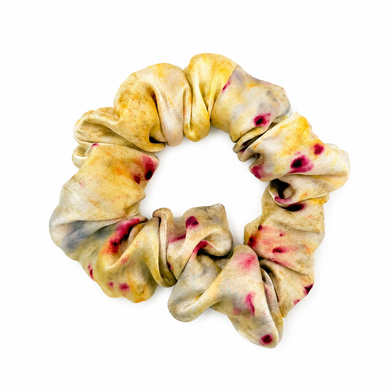 Tania Naturally Dyed Small Silk Scrunchie