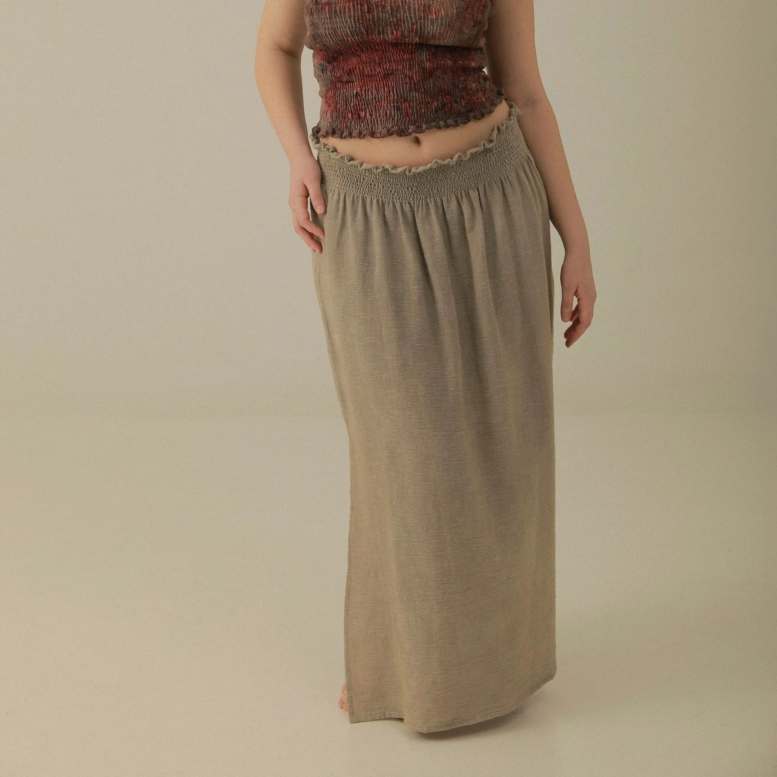 Florence Grey Long Skirt M/L