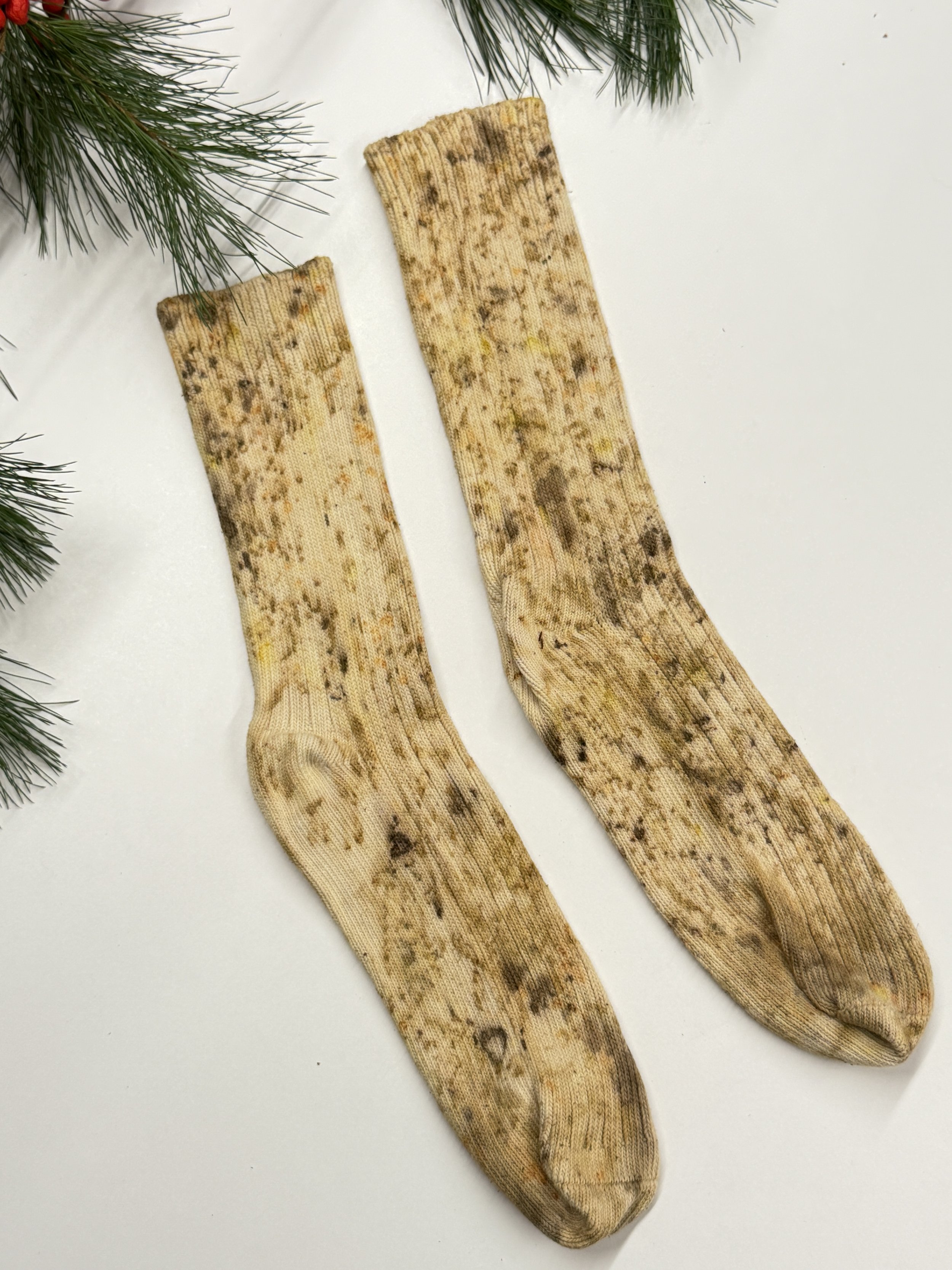 yellow sustainable socks.JPG