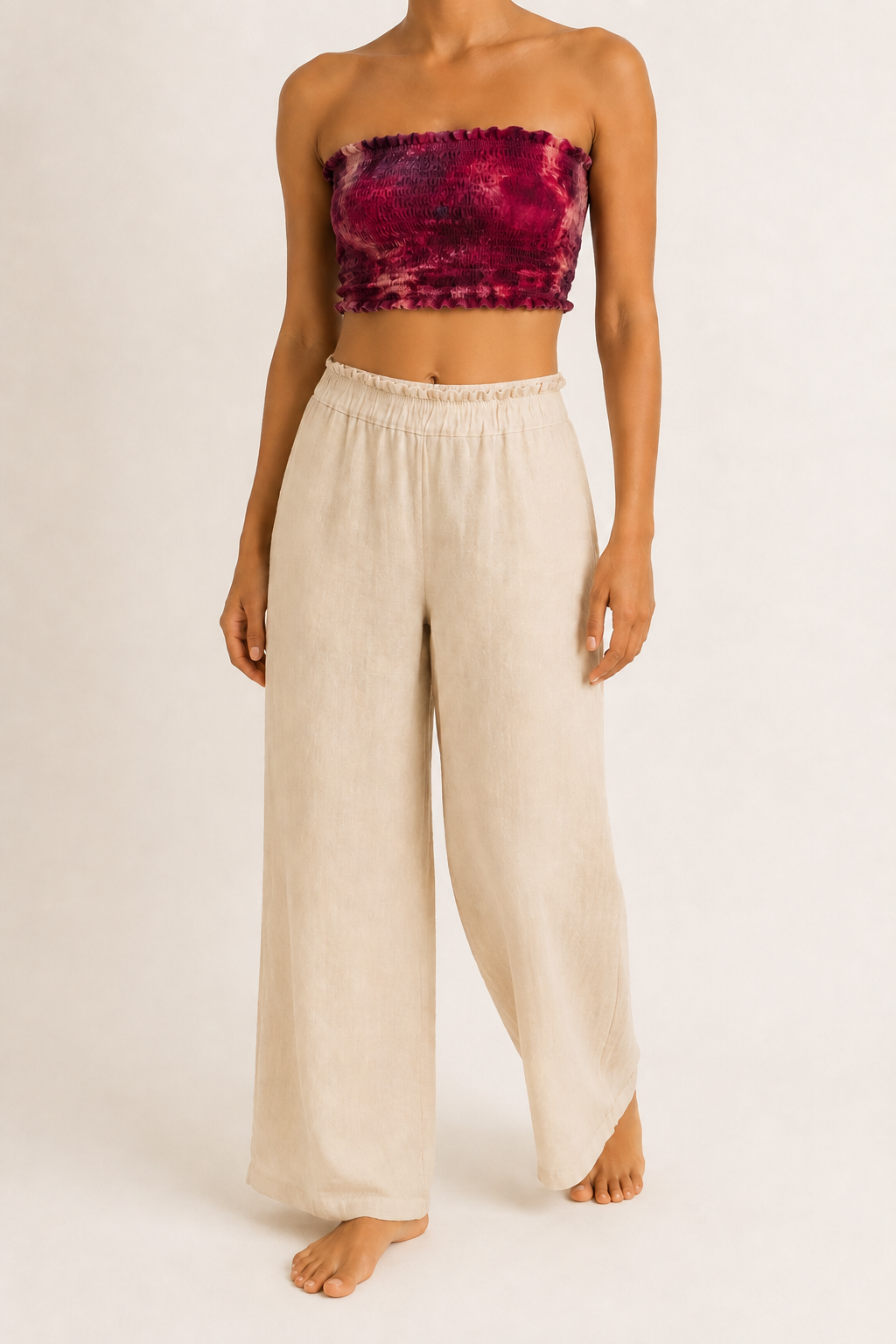 Raspberry Short Amalfi Bandeau.png