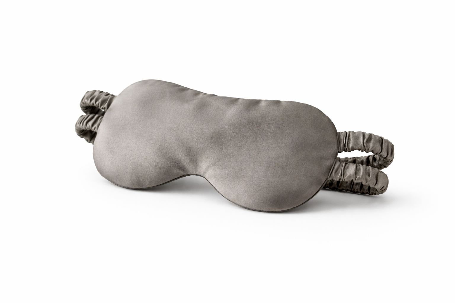 "Ash" Silk Eye Mask Filled with Lavender and Flax Seeds