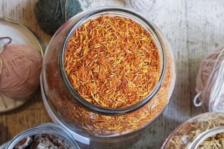 Safflower Petals (100g) - Carthamus Tinctorius