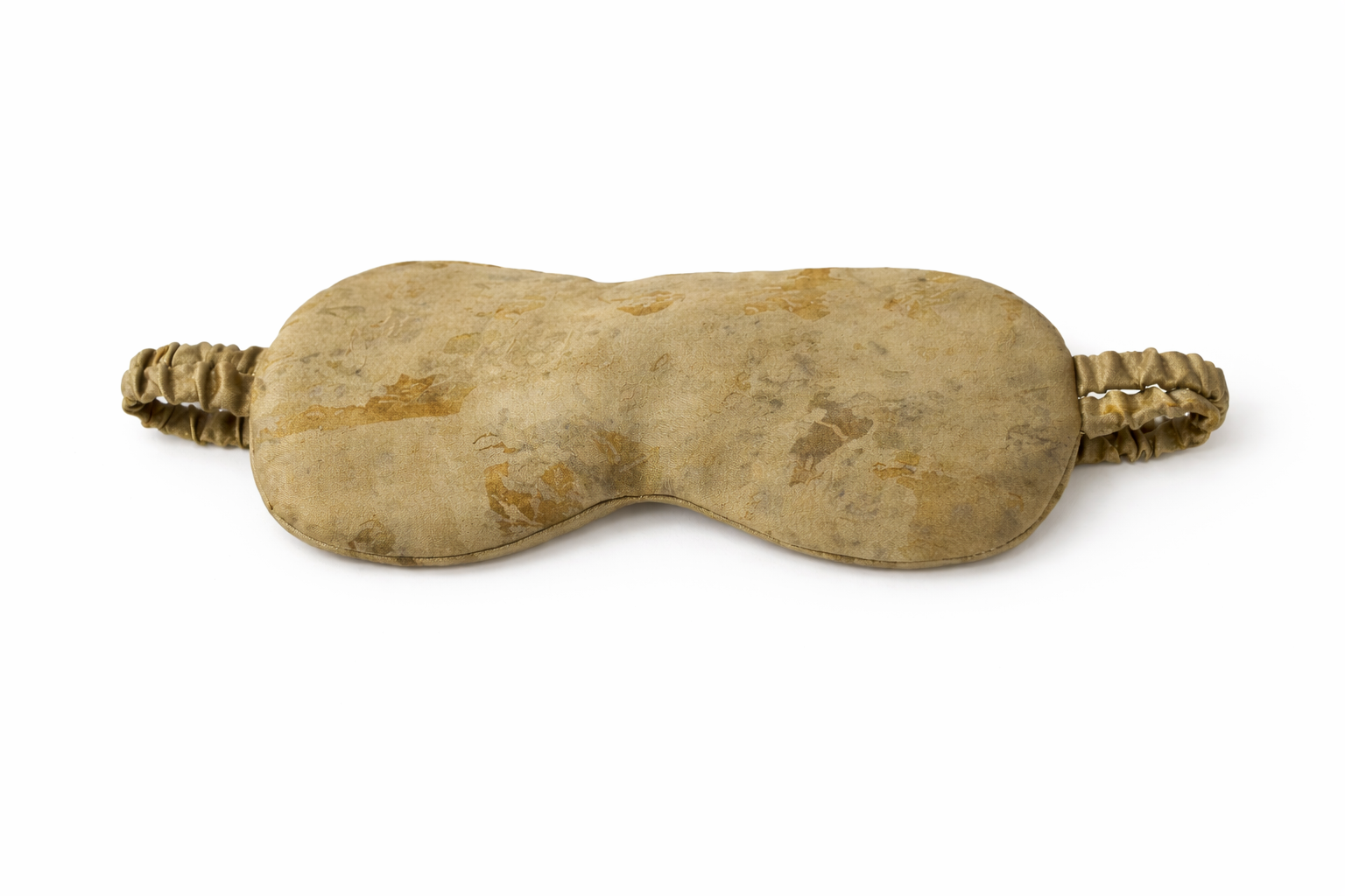 "Aelia" Bundle Dyed Silk Aromatic Eye Mask filled with Lavender and Flax Seeds