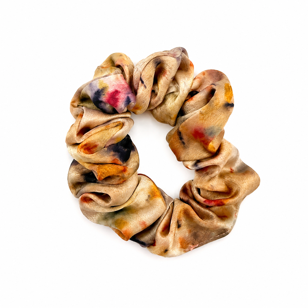 Io Naturally Dyed Small Silk Scrunchie