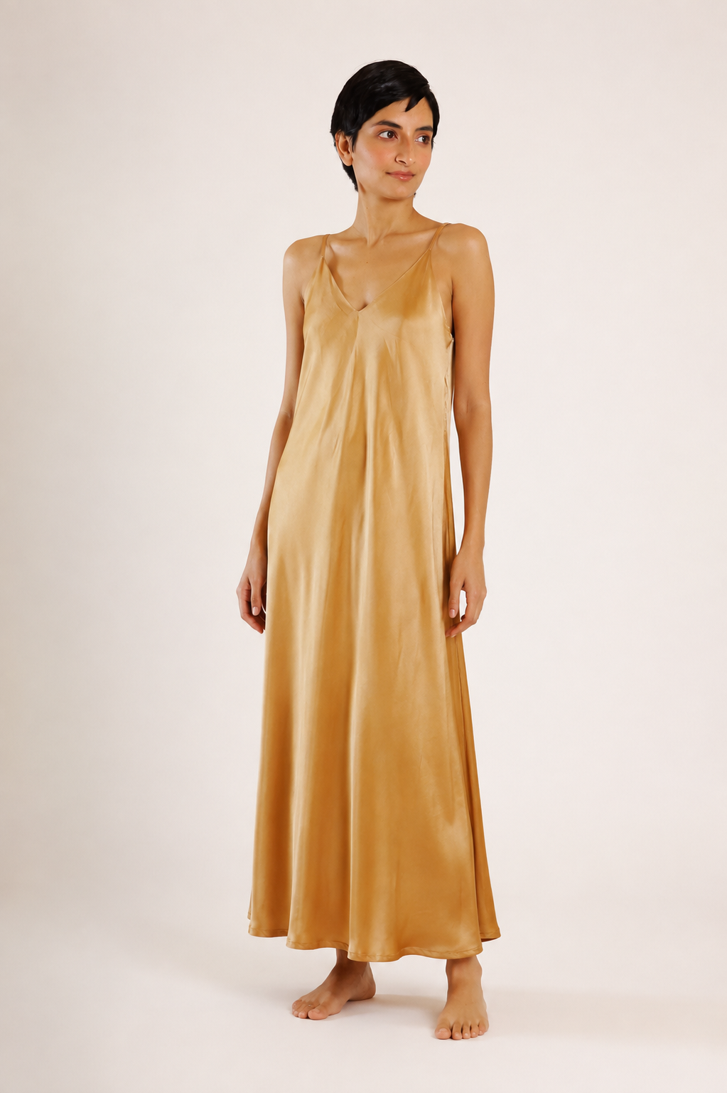 Akita Naturally Dyed Silk Maxi Dress