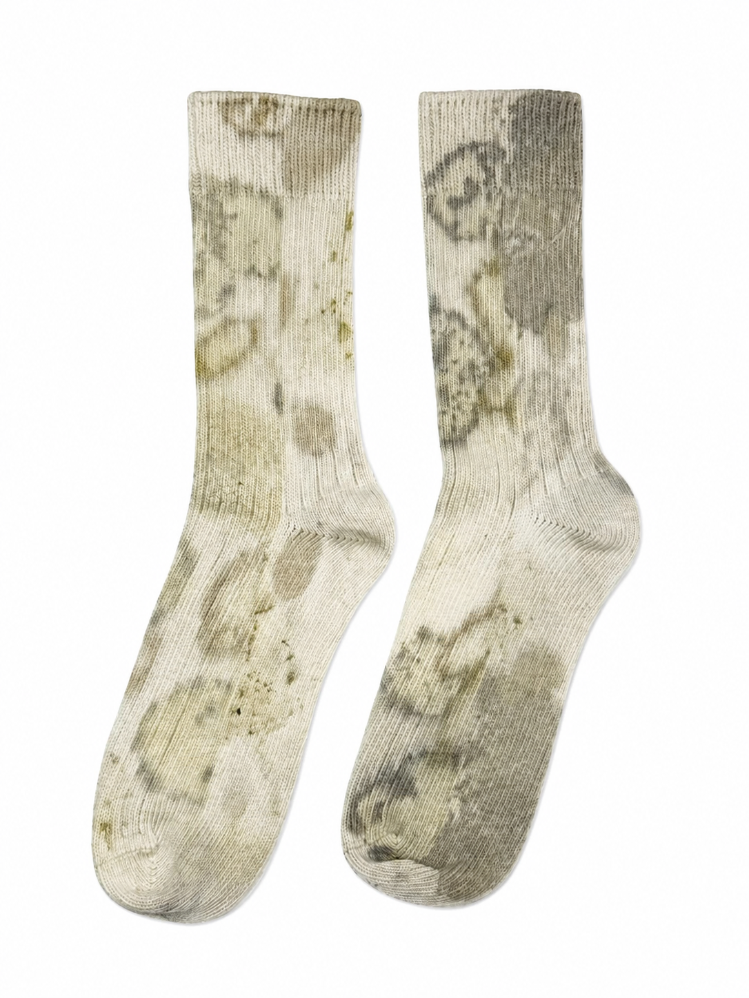 Subtle Eco-Print Cotton Socks EU38-40