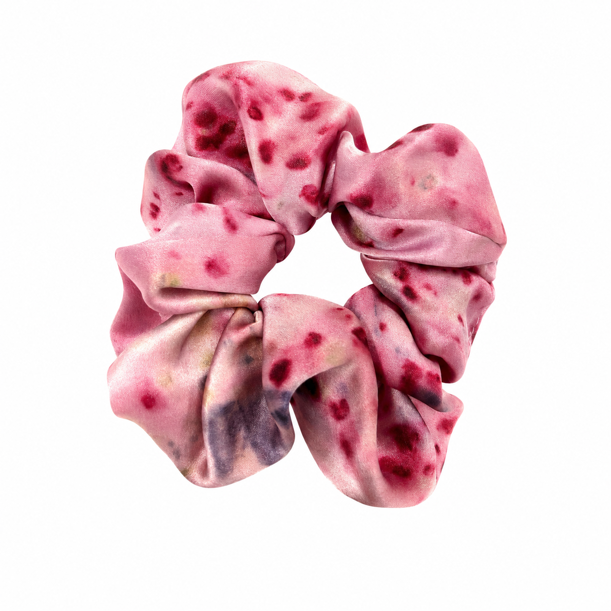 Bloom Naturally Dyed Big Silk Scrunchie
