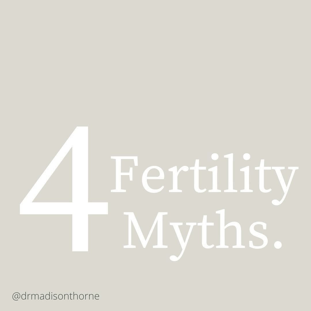 Common Fertility Myths! 

Myth #1 Birth Control Causes Infertility: 
Whether you use the pill, an implant, an IUD , or the injection, research shows that these methods do not have an effect on fertility. However, hormonal contraception can temporaril