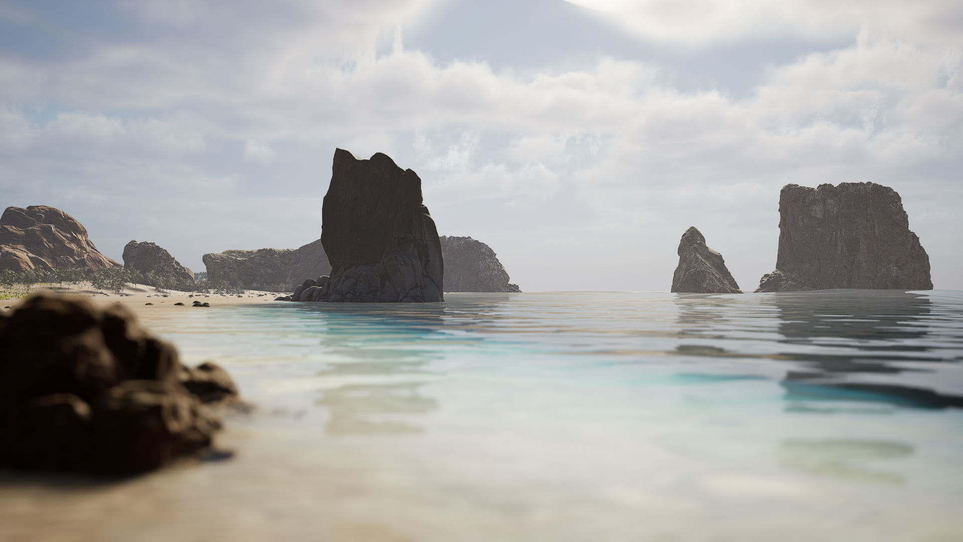 Beach Virtual Set by Bullfrog Ranch Studios