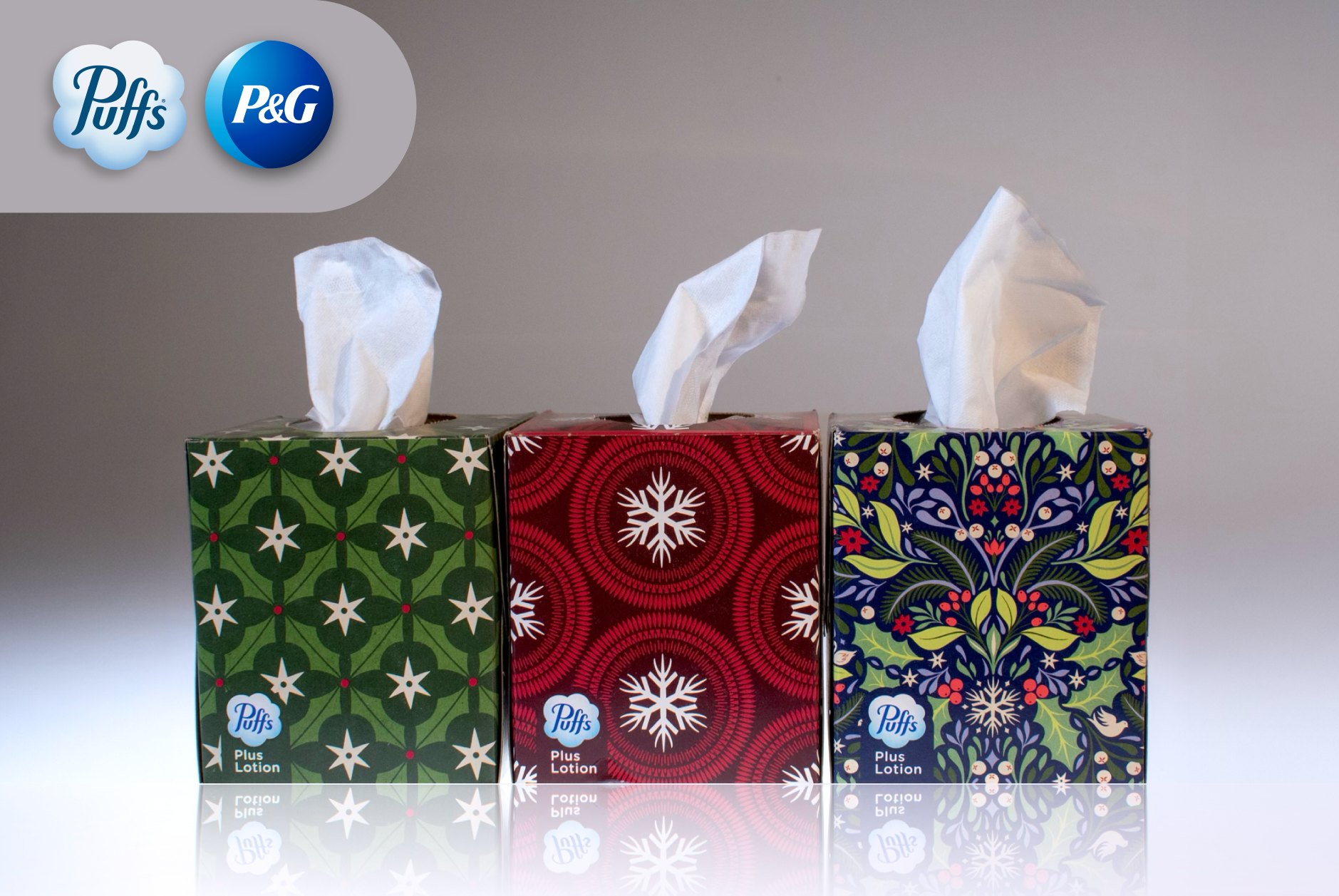 Puffs Tissues: Winter Box Designs 2025