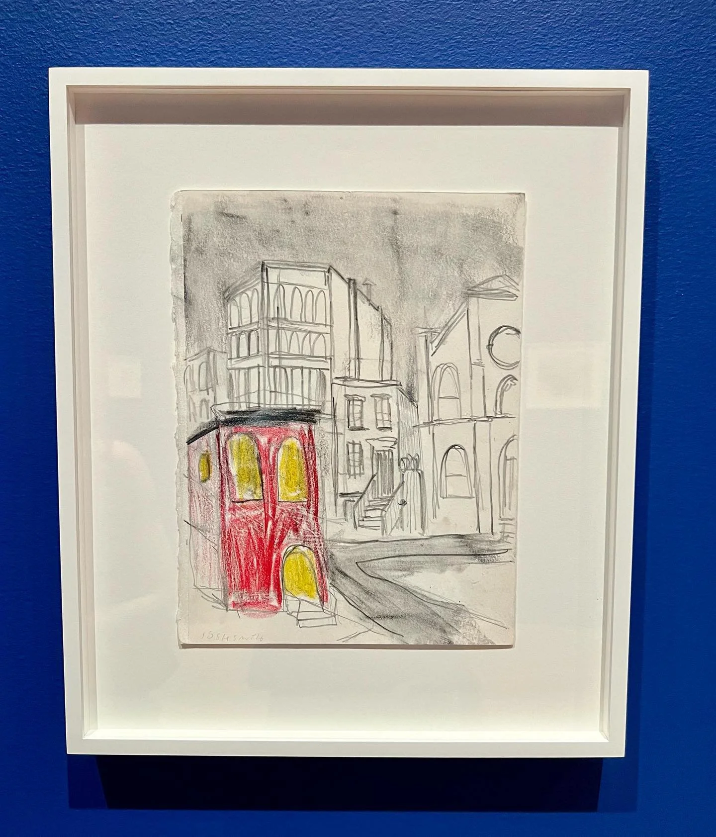 Untitled, graphite and crayon on paper, by Josh Smith @joshiejosho @drawingcenter #art #contemporaryart #drawings