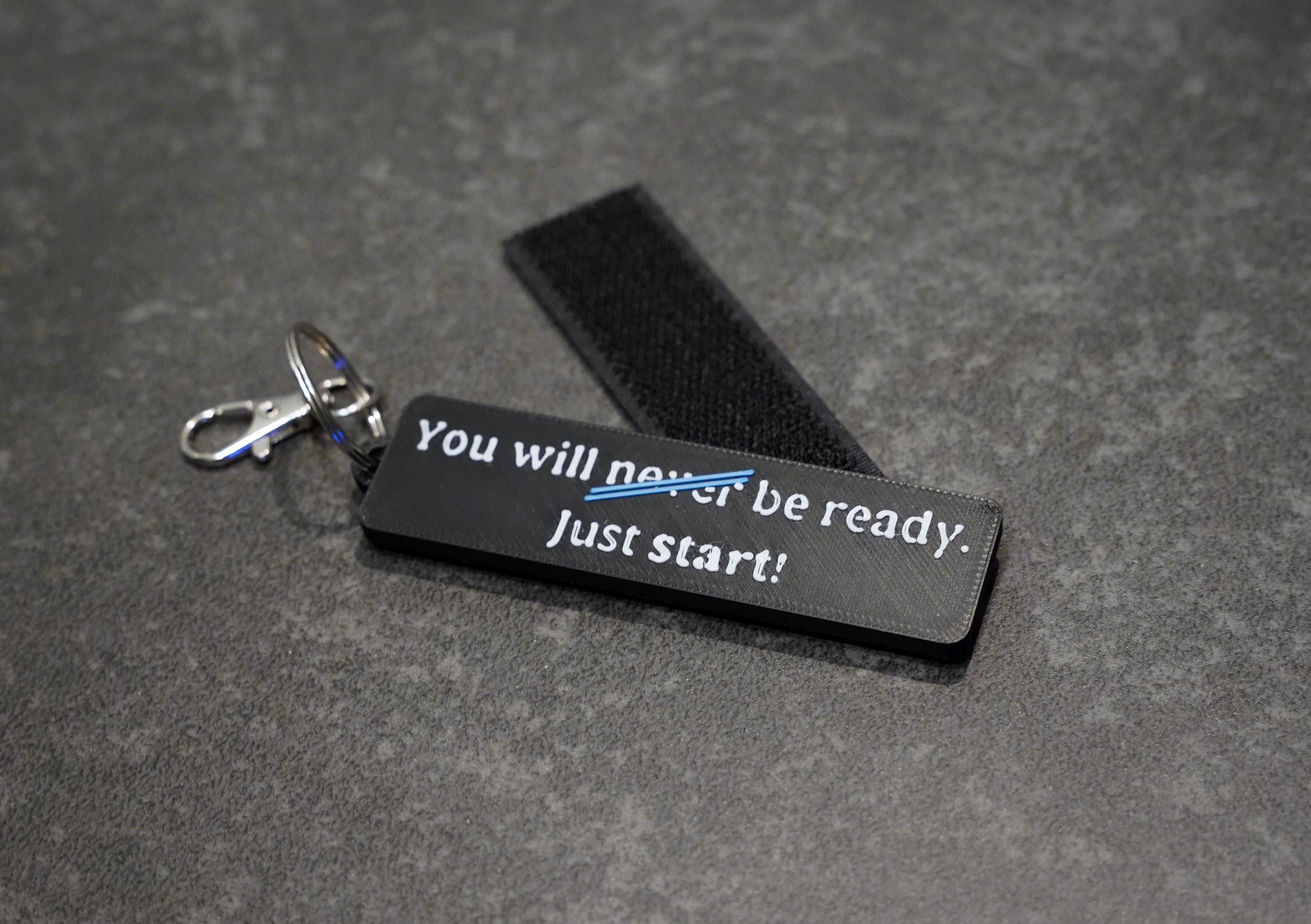 Patch mit Spruch