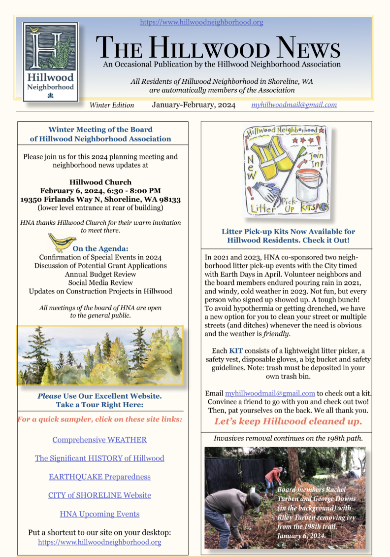 Preview Image of Hillwood News Publication