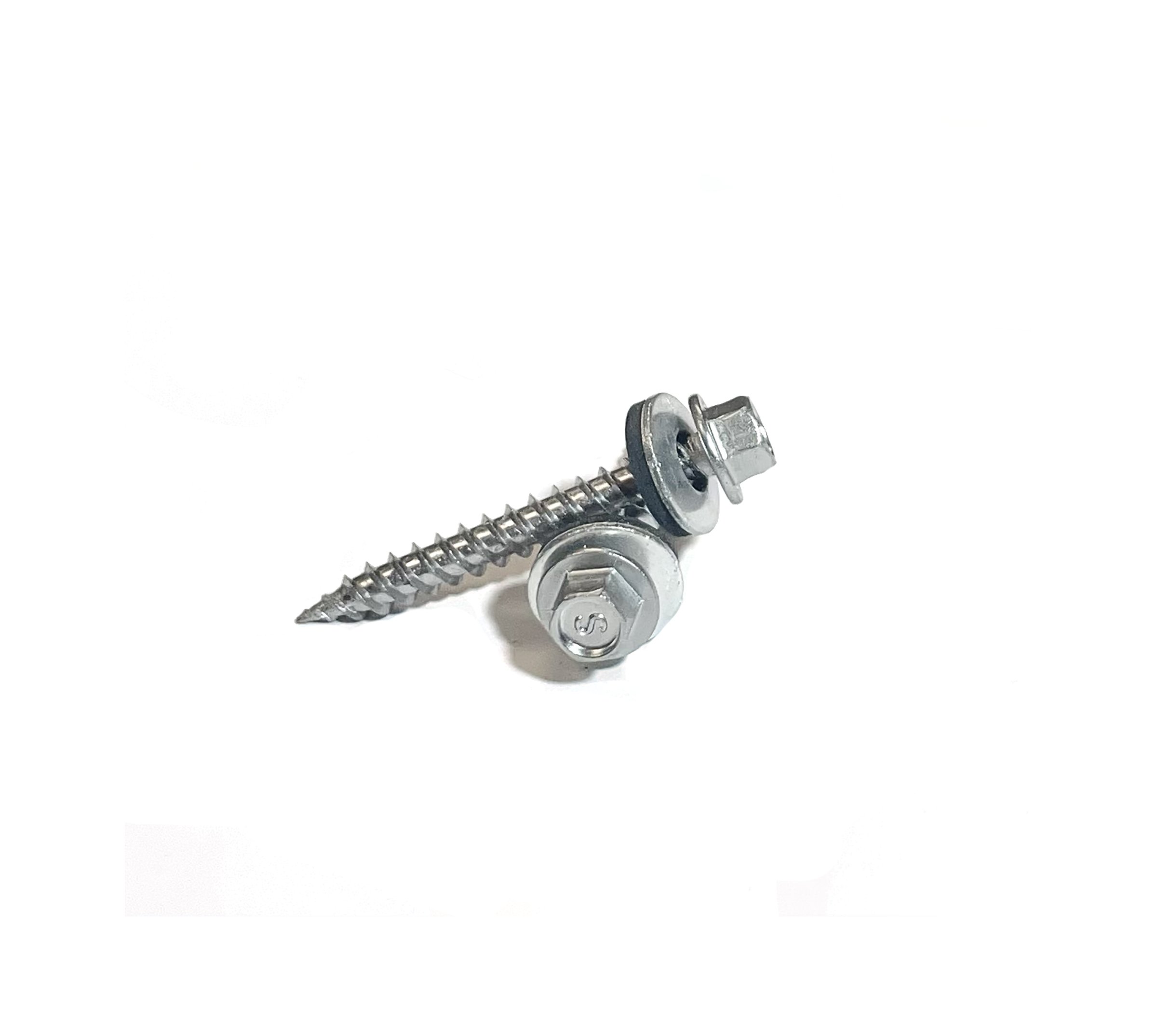 #10  1.5" Stainless Steel Screws with Sealing Washer (Box of 500)
