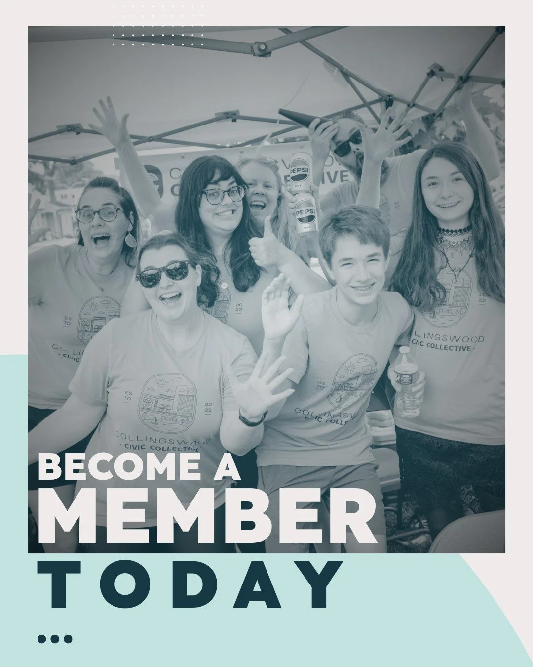 If you love living here (we know you do!) and you&rsquo;re looking for a way to give back to our awesome community, consider joining the Collingswood Civic Collective!

We organize events like the annual town-wide yard sale, the Home &amp; Garden Tou