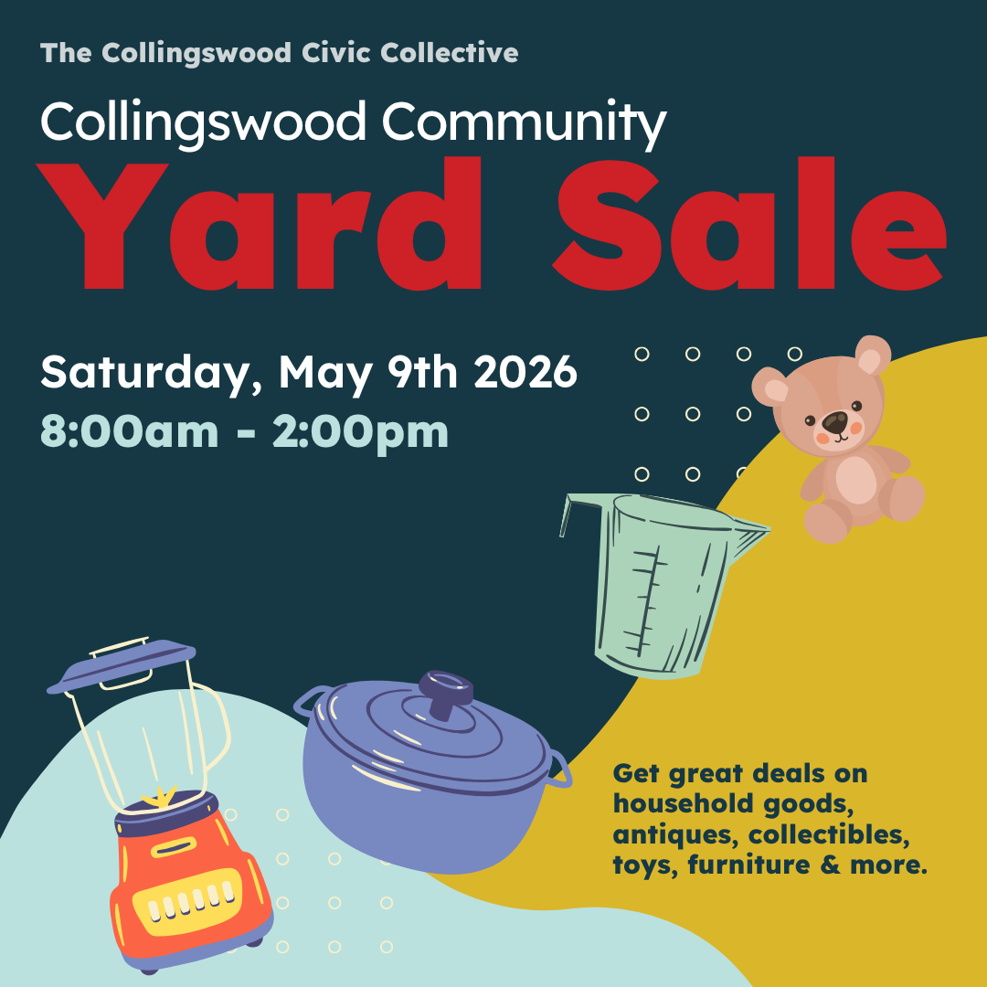 2026 Collingswood Community Yard Sale