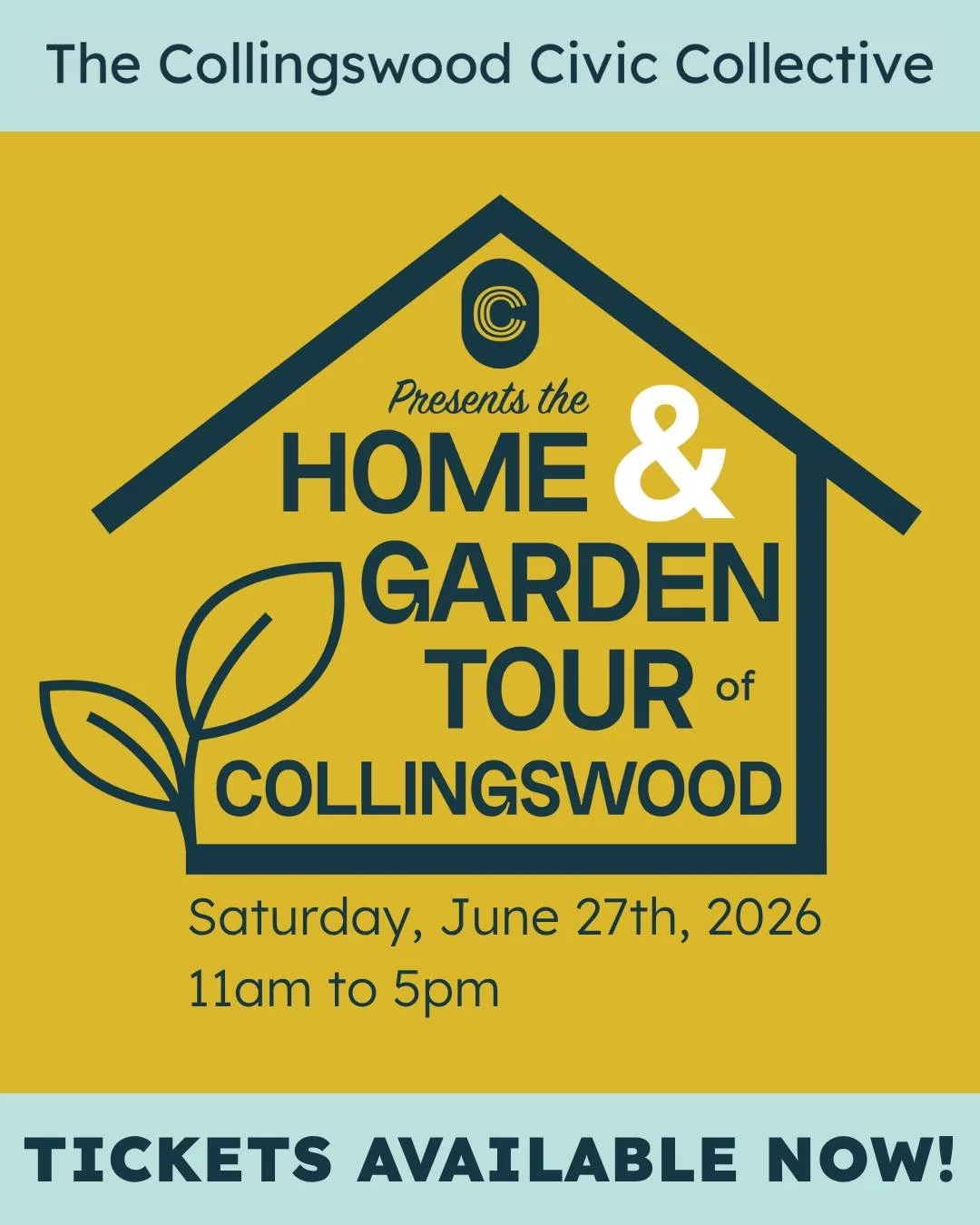 The Home &amp; Garden Tour of Collingswood

Tickets available now at: https://tinyurl.com/2026HGTour or in our bio links!

The Home &amp; Garden Tour, hosted by the Collingswood Civic Collective, showcases the variety of charming homes and gardens wi