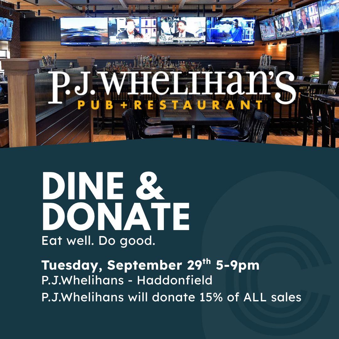 Dine &amp; Donate at P.J. Whelihan’s in Haddonfield
