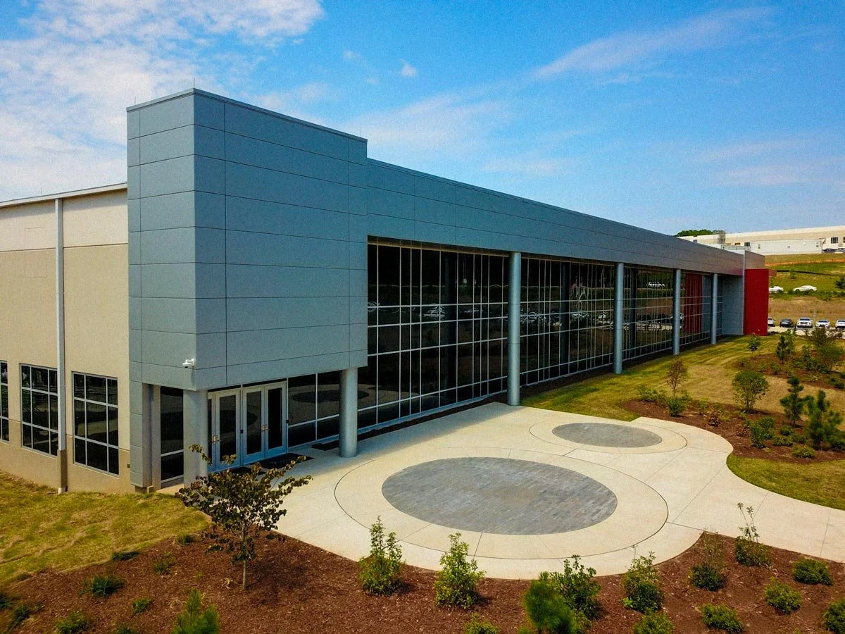 Innovative Glass Solutions - Our Work - Glass - Storefronts - Curtain Walls - Custom Glasswork - Frameless Heavy Glass Entrances - Point Supported Glass Systems  - Wake Forest North Carolina Raleigh Durham Chapel Hill Virginia South Carolina