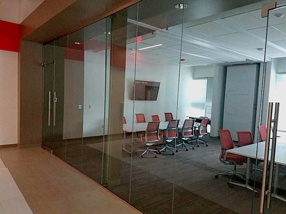 Innovative Glass Solutions - Our Work - Frameless Heavy Glass Entrances - Wake Forest North Carolina Raleigh Durham Chapel Hill Virginia South Carolina