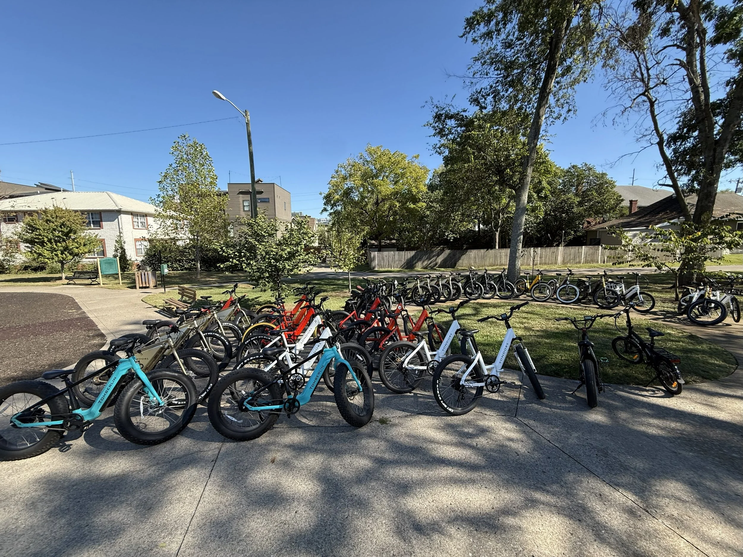 Tony Rose Park Start Location.  1.1 Miles from Broadway 