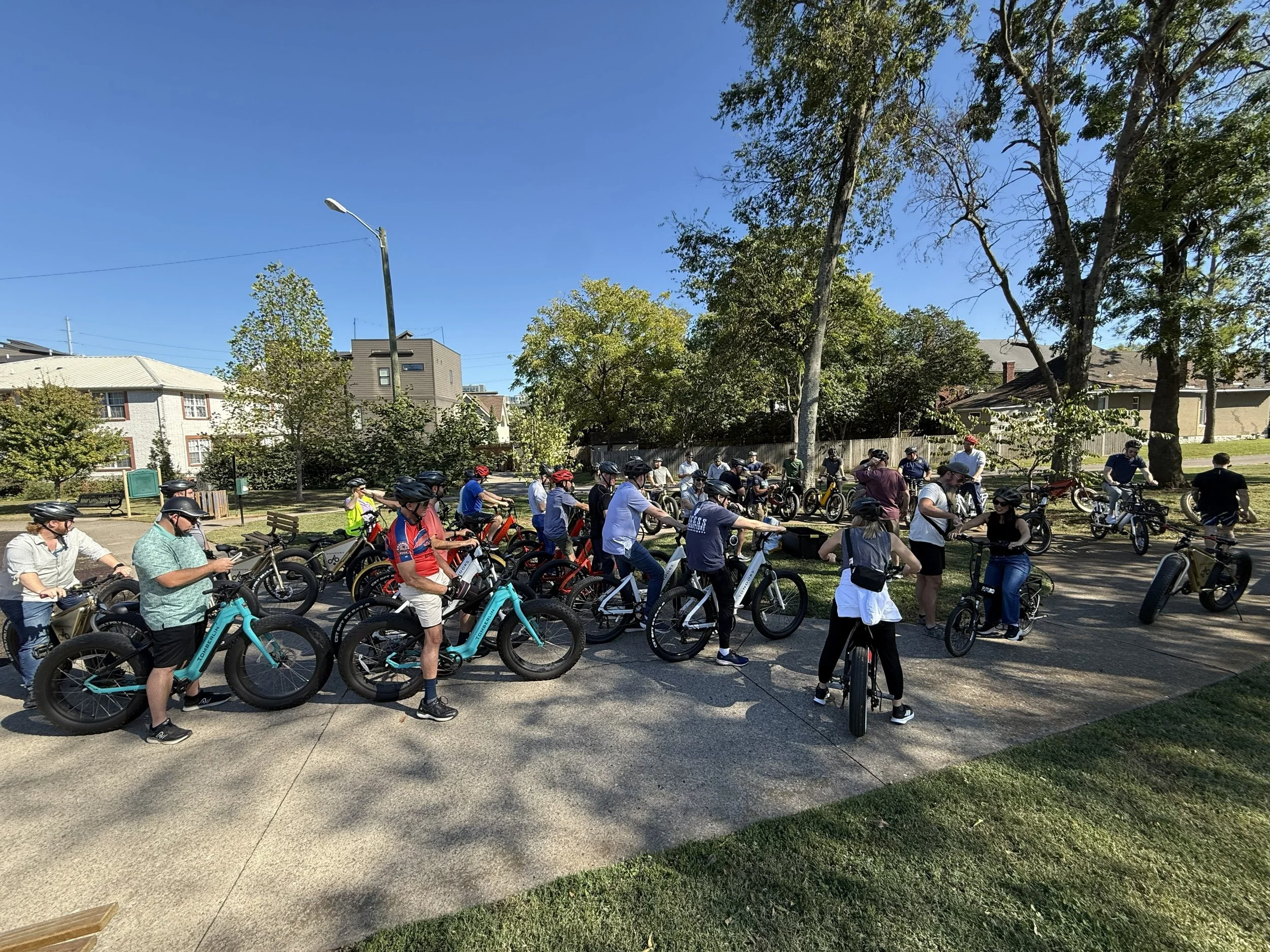 Tony Rose Park Start Location.  1.1 Miles from Broadway 