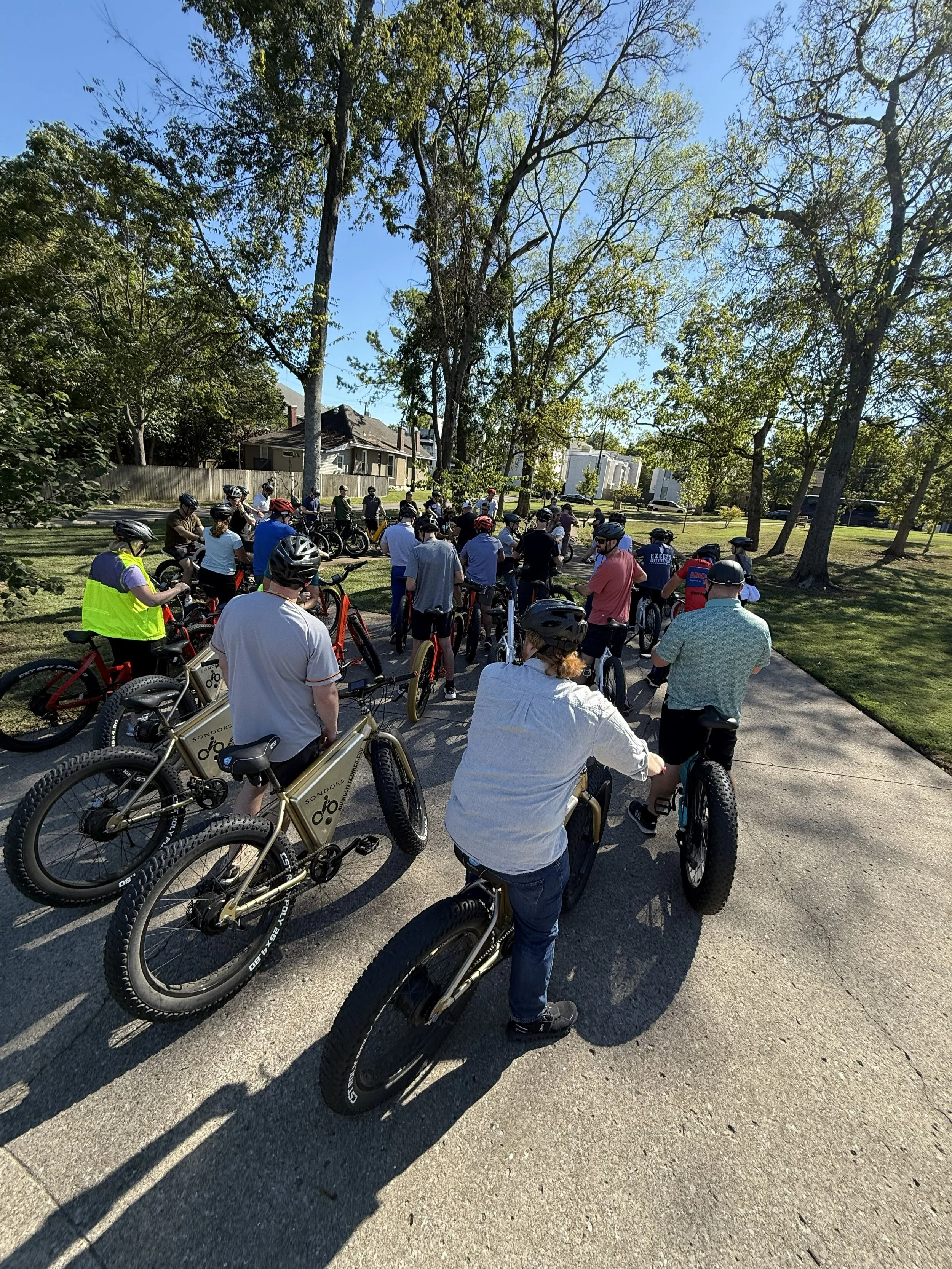 Tony Rose Park Start Location.  1.1 Miles from Broadway 