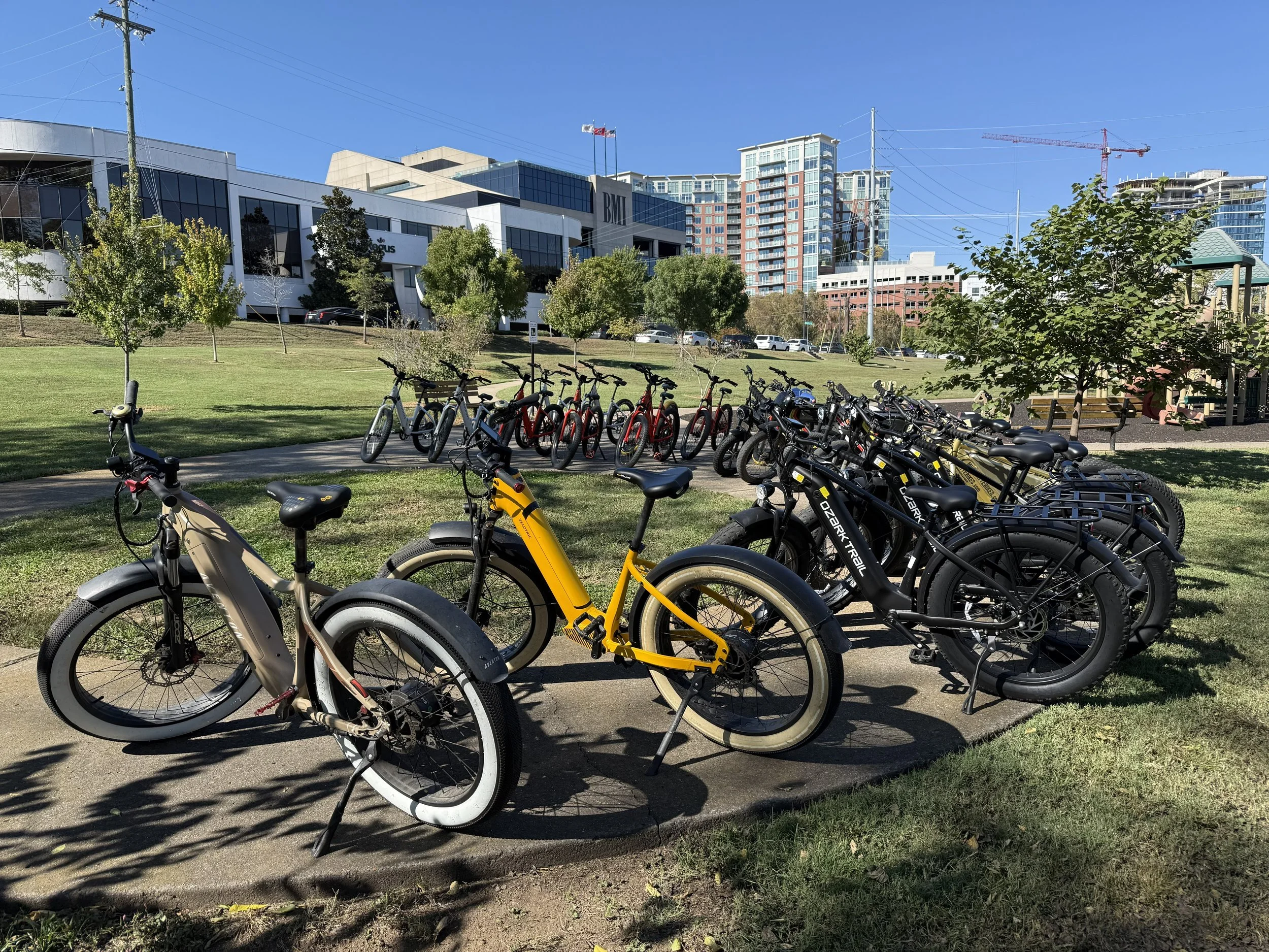 Tony Rose Park Start Location.  1.1 Miles from Broadway 