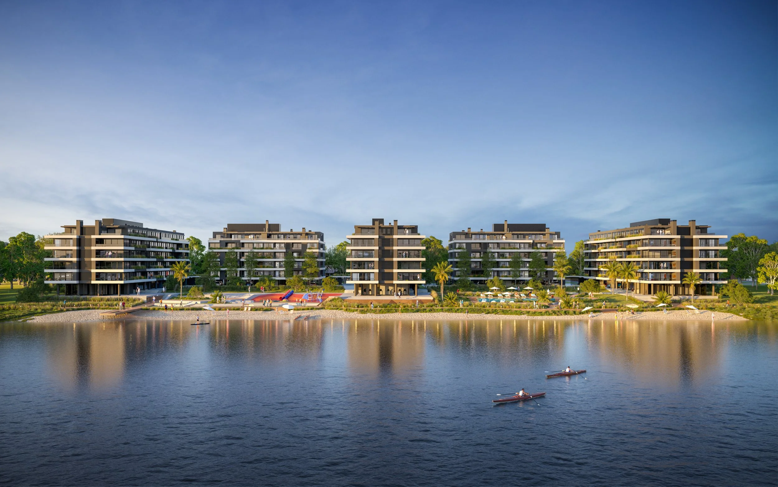 Anuncian proyecto de US$ 45 millones para levantar cinco torres junto a uno de los lagos más importantes de Ciudad de la Costa