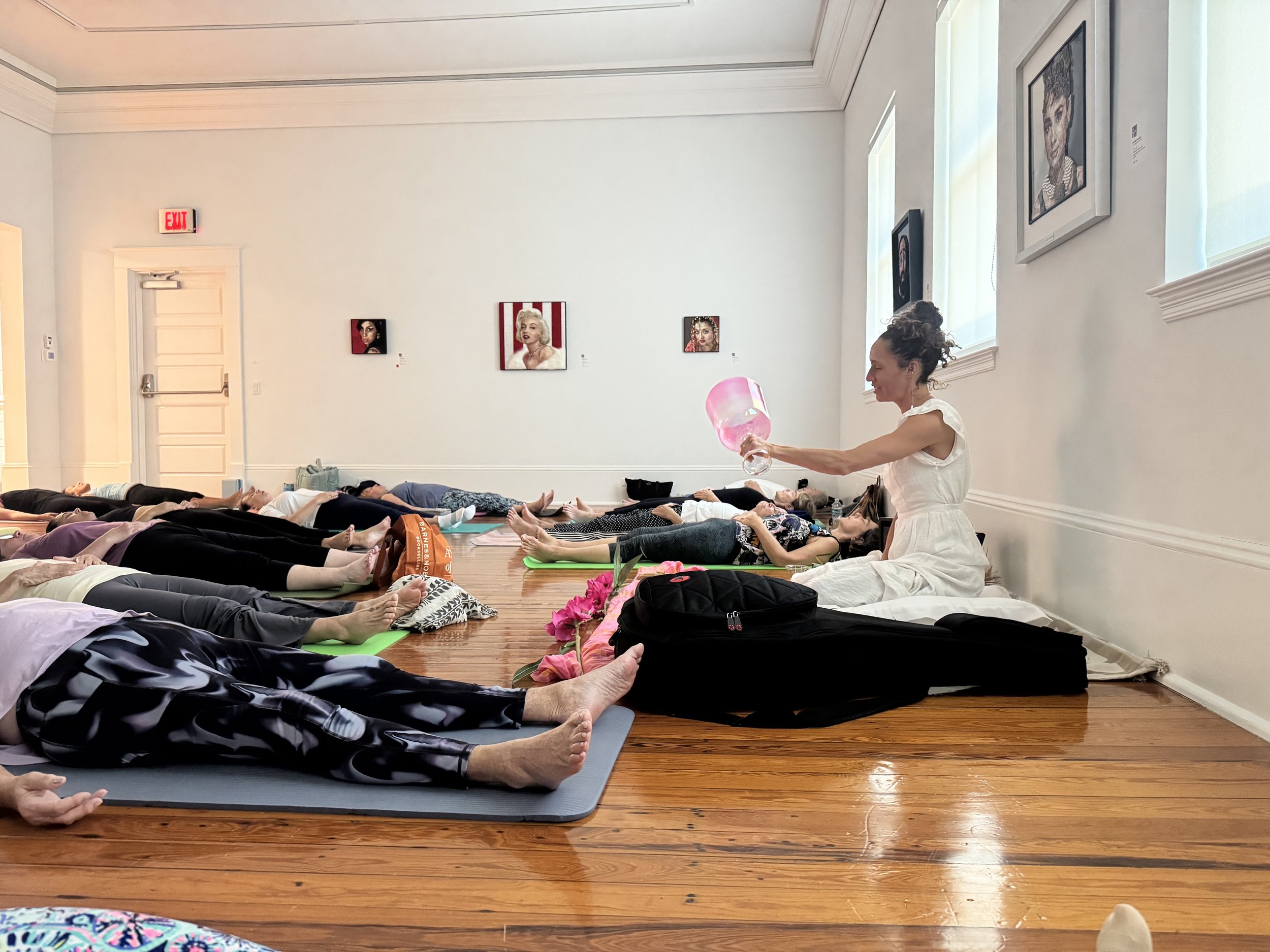 Yoga at the Museum every Wednesday and Thursday