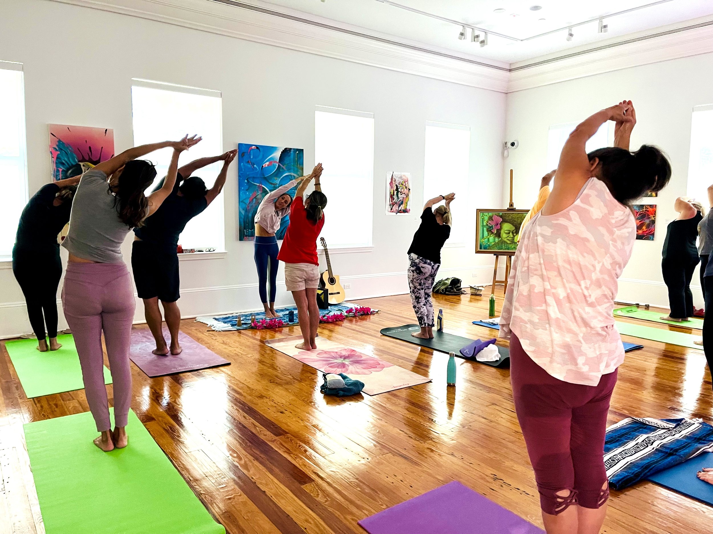 Yoga at the Museum every Wednesday and Thursday