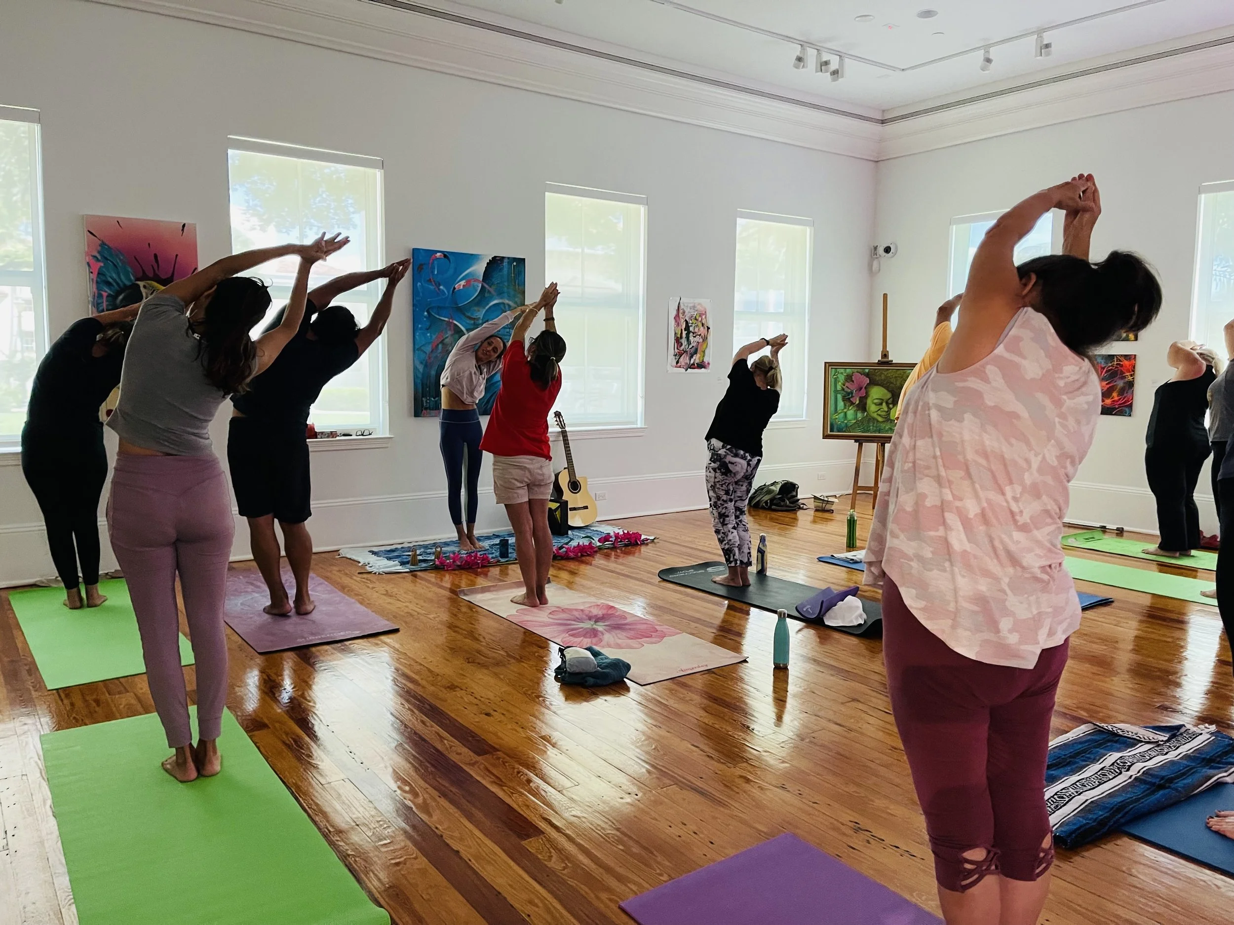 Yoga at the Museum every Wednesday and Thursday
