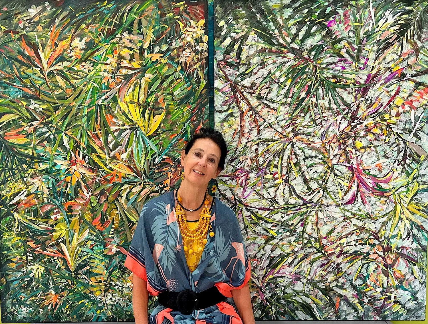 Marleen De Waele – De Bock: Blooming in Color! Exhibition Opening