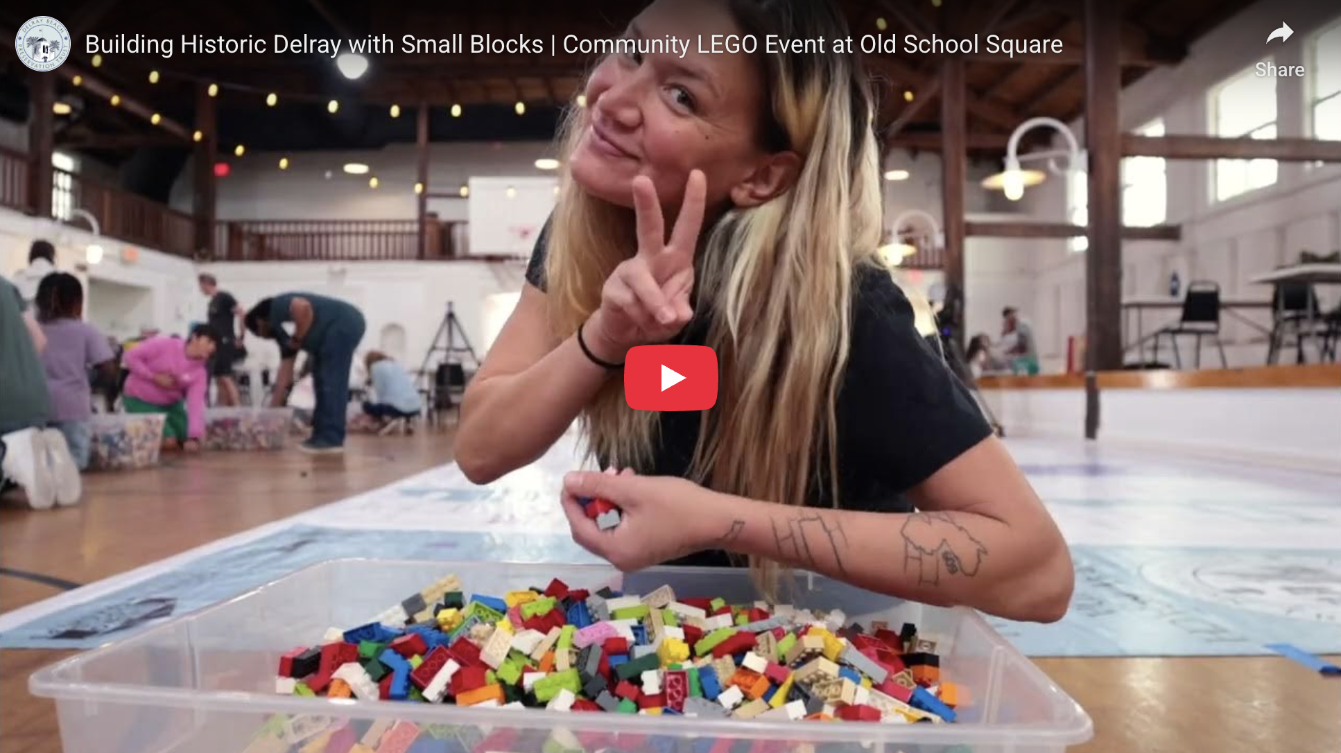 Building Delray Beach with Legos