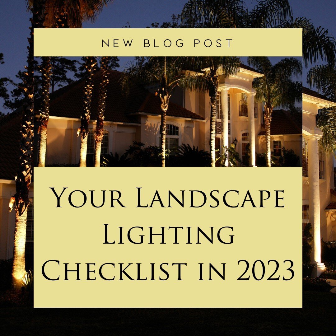 Are you planning to upgrade your outdoor lighting in 2023? Our latest blog post has got you covered! We've compiled a comprehensive landscape lighting checklist to help you ensure that your outdoor lighting project is a success. From determining your