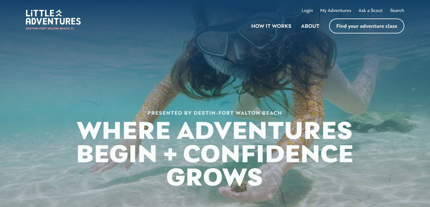 Little Adventures Website