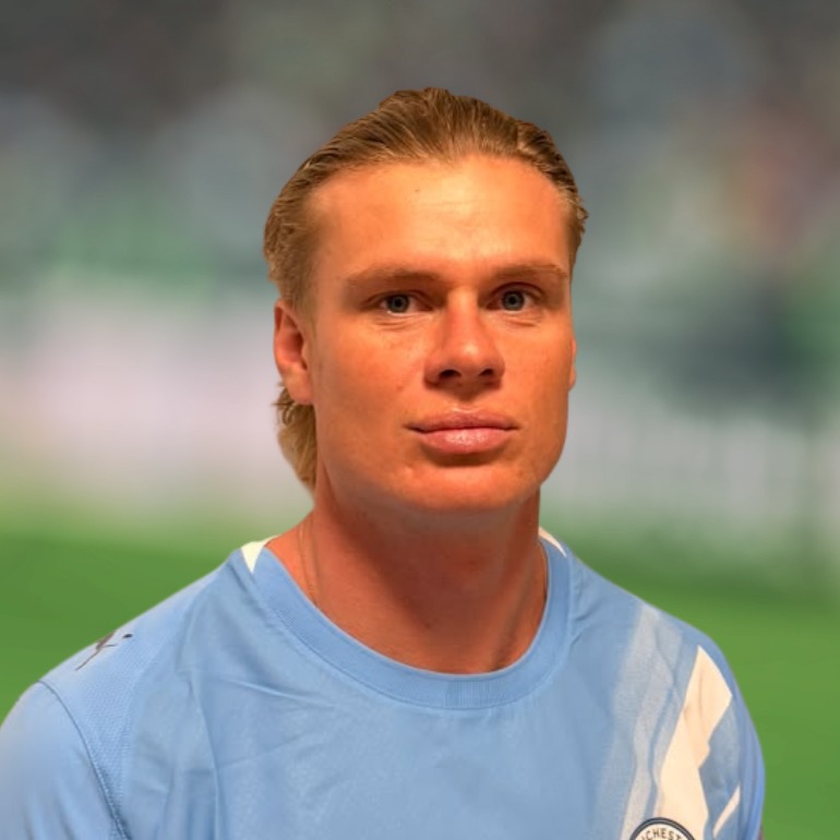 Hire an Erling Haaland lookalike for meet and greets, sporting events, and promotional campaigns.
