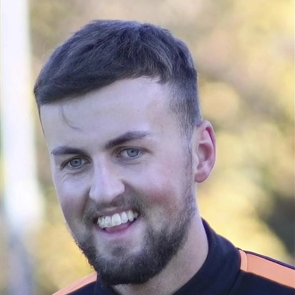 Professional Harry Kane impersonator in modern athletic style