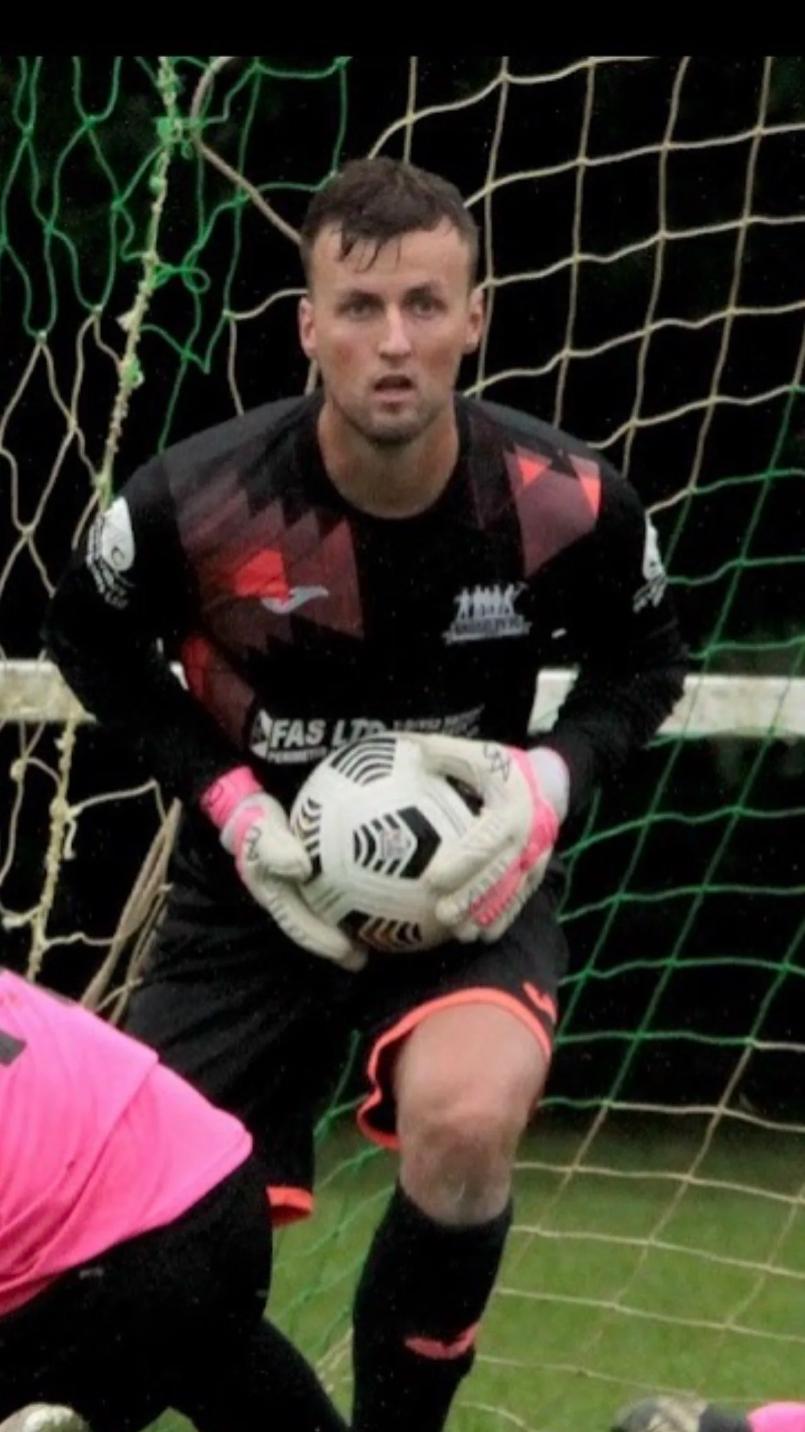 Harry Kane holding the ball