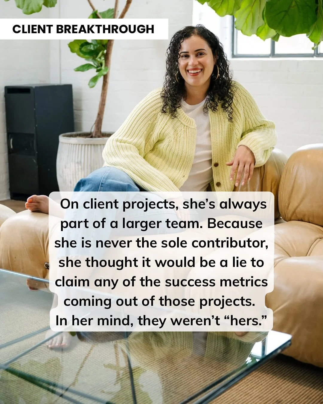&ldquo;I didn&rsquo;t do it alone, so I can&rsquo;t claim the results.&rdquo; That&rsquo;s what a client said when I asked why she&rsquo;d never created client case studies. If you can relate, consider this:

You don&rsquo;t need to take full credit 