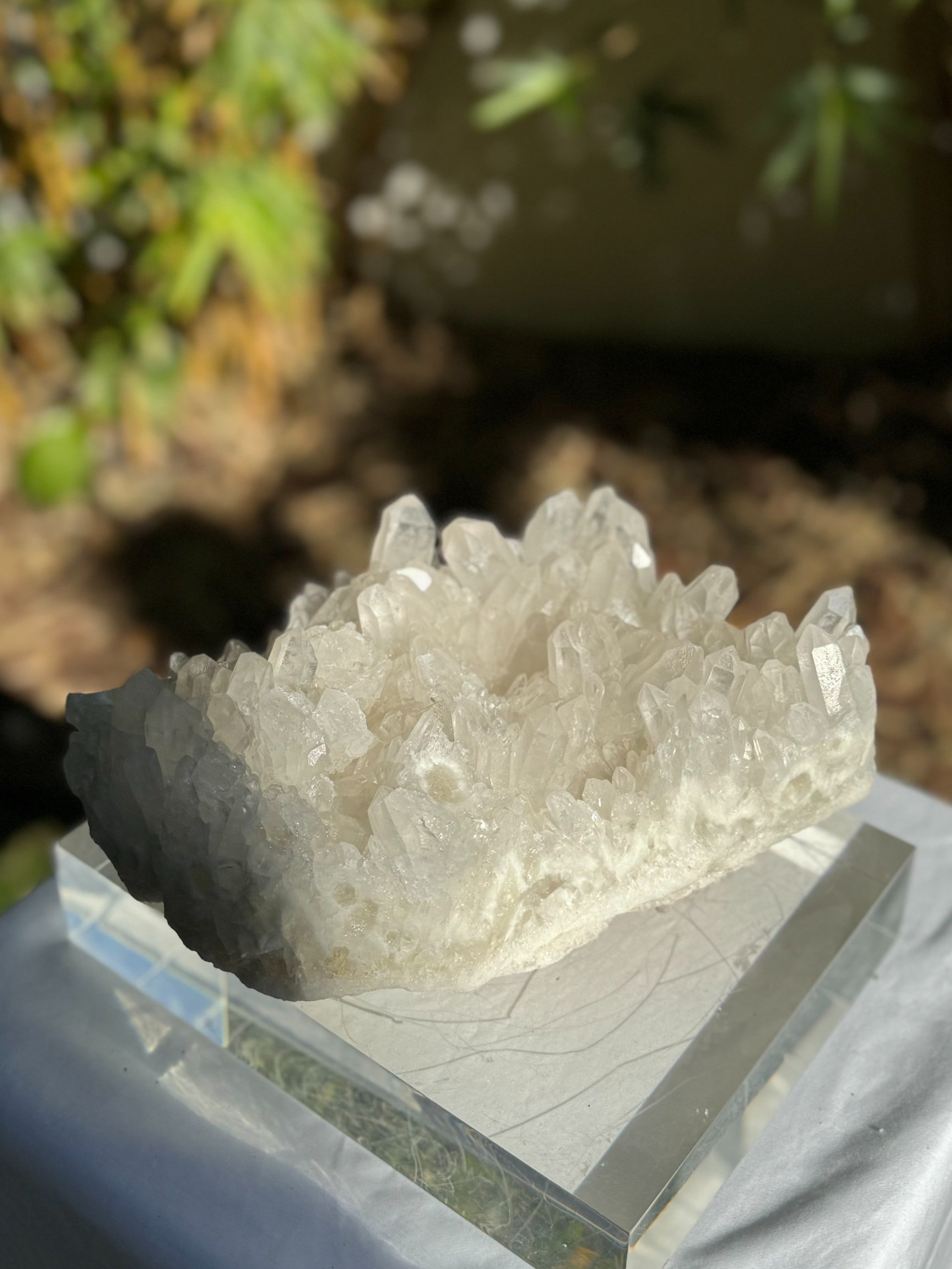 Pure White Quartz Crystal